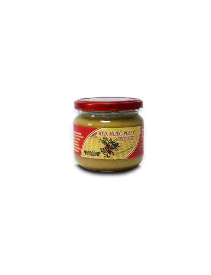 Med mliječ polen i propolis